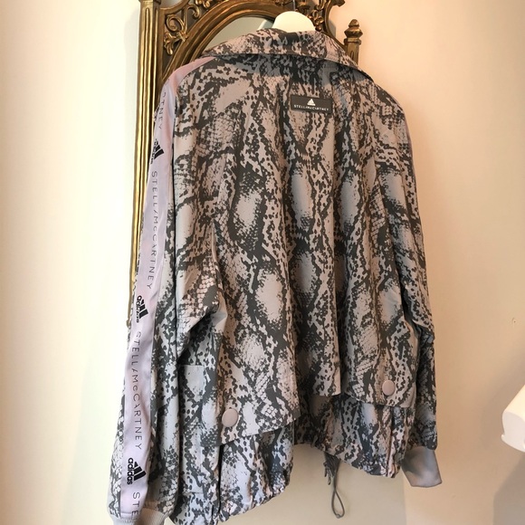 Adidas By Stella McCartney Grey Performance Track Jacket - Picture 12 of 13